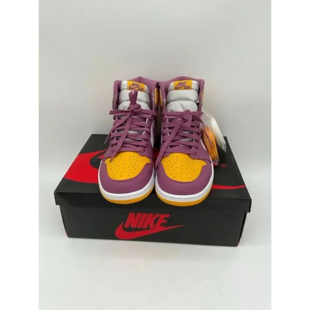 Nike Air‎ Jordan 1 Retro High OG Brotherhood-w/extra laces-Size 10.5-New in Box